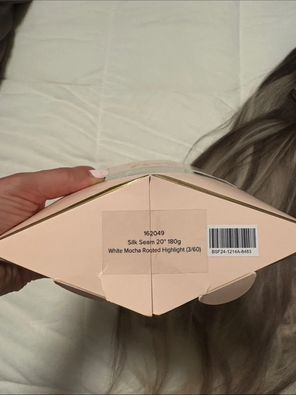 BELLAMI Silk Seam clip-In Extensions — Ash Blonde to Light Brown Blend